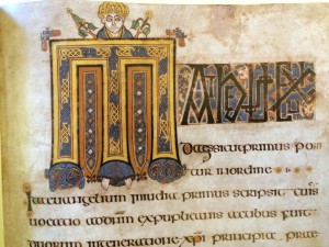 detail from Book of Kells