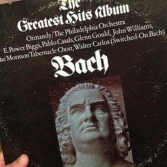 Album cover for Bach's Greatest Hits