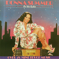 Album cover for Donna Summer's On the Radio